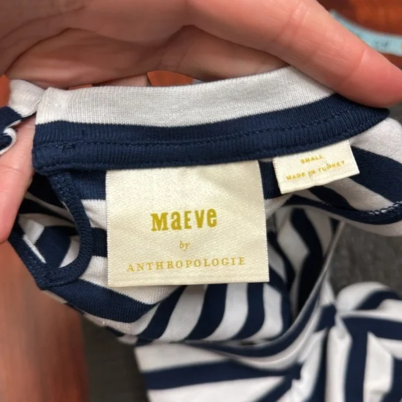 Maeve Anthropologie S striped tank top - Picture 3 of 3